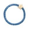 ByEloise Velvet Gold Star Indigo 1 St