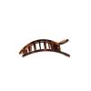 Teleties Small Flat Rectangle Hair Clip Tortiose