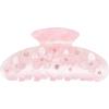 Dark Flower & Butterfly Hair Claw Pale Rose
