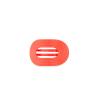 Teleties Flat Round Clip tiny Darty 1 St