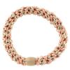 Kknekki Peach Coral-Beige glitter stripe