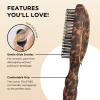Teleties Detangler Brush for Thick Hair Tortoise