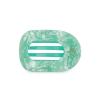 Teleties Flat Round Clip medium Spring Splash 1 St