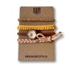 Hairjewelz by Elle Colourband Taupe Flower
