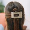 Teleties Small Flat Rectangle Hair Clip Sage Aint So