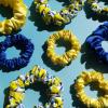 Teleties Silk Scrunchie groß Limoncello