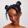 Kitsch Scrunchie Satin Mitternachtsfarben