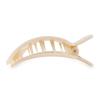 Teleties Large Flat Square Hair Clip Almond Beige