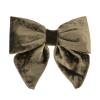 Bon Dep Luxury Bow Silk Forest green