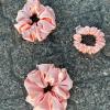 What a bun! Scrunchie Large Satin Peach