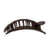 Teleties Flat Round Clip groß Truly Taupe Quilted