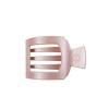Teleties Medium Flat Square Hair Clip Pearly Pink