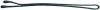 Efalock  Chevalier 7 cm schwarz