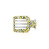 Teleties Small Flat Square Hair Clip Limoncello
