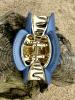 Dark Hair Claw X Large Steel Blue