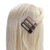 Helly Hair Paper Clip eckig braun