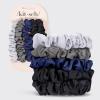 Kitsch Scrunchie Satin Mitternachtsfarben 1 Set