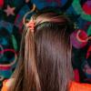 Teleties Classic Darty Hair Clip klein