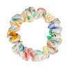 ByEloise Gold Heart Silk Scrunchie Bloom