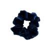 What a bun! Scrunchie Medium Velvet Midnight Blue