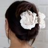 Solar Eclipse Rosen Haarklammer Satin creme