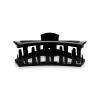 Teleties Open Hair Clip Jet Black Medium