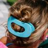 Teleties Flat Round Clip groß Summer Sky