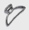 Kitsch Open Shape Claw Clip - Hematite