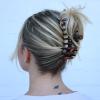 Helly Hair Haarklammer Valerie 12 cm horn
