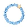 ByEloise Gold Star Silk Scrunchie Skinny Sky Blue