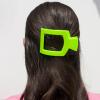Teleties Medium Flat Square Hair Clip Summer Brights