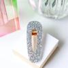 CG Home Dreieckige Haarspange silber glitzer