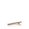 CG Home rechteckige Haarspange Champagner glitzer