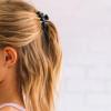 Teleties Classic Hair Clip Tiny Jet Black