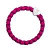 ByEloise Woven Silver Heart Magenta 1 St