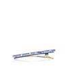 CG Home gerader Mini Clip Holographisch Blau