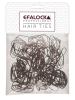 Efalock Hair Ties Silicone Small/Thin braun
