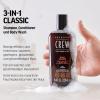 American Crew 3-in-1 Shampoo, Conditioner und Body-Wash