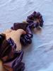 What a bun! Scrunchie Mini Satin Violet