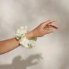 Kitsch gehäkeltes Scrunchie Buttergelb