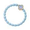 ByEloise London Enamel Gold Quatrfoil Sky Blue 1 St
