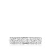 CG Home gerader Mini Clip silber glitzer