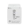 Teleties Snap Clip Silver