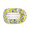 Teleties Flat Round Clip klein Limoncello