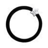 ByEloise Velvet Silver Star Black