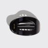 Kitsch Medium Flat Cloud Clip Black 1 St