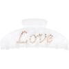 Dark Love Hair Claw white