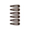 Teleties Snap Clip Brown