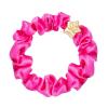 ByEloise Gold Star Silk Scrunchie Bubblegum Pink