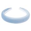 Dark Velvet Hairband Light Blue Breit